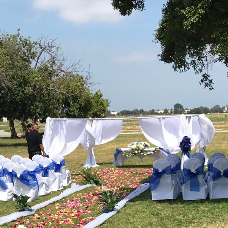 Outside Wedding Event Space